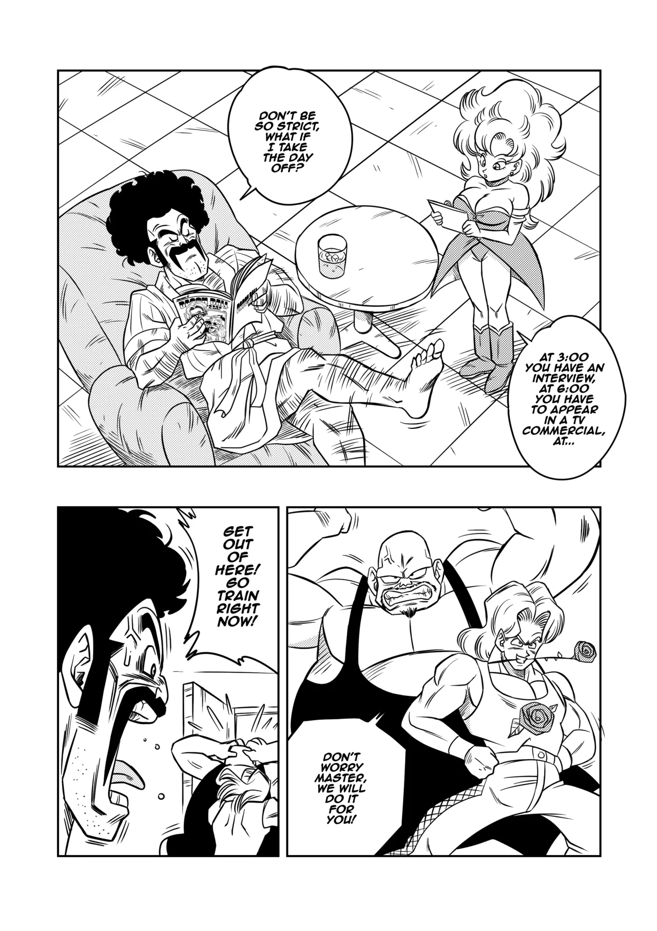 Mr. Satan's Secret Training - Page 3