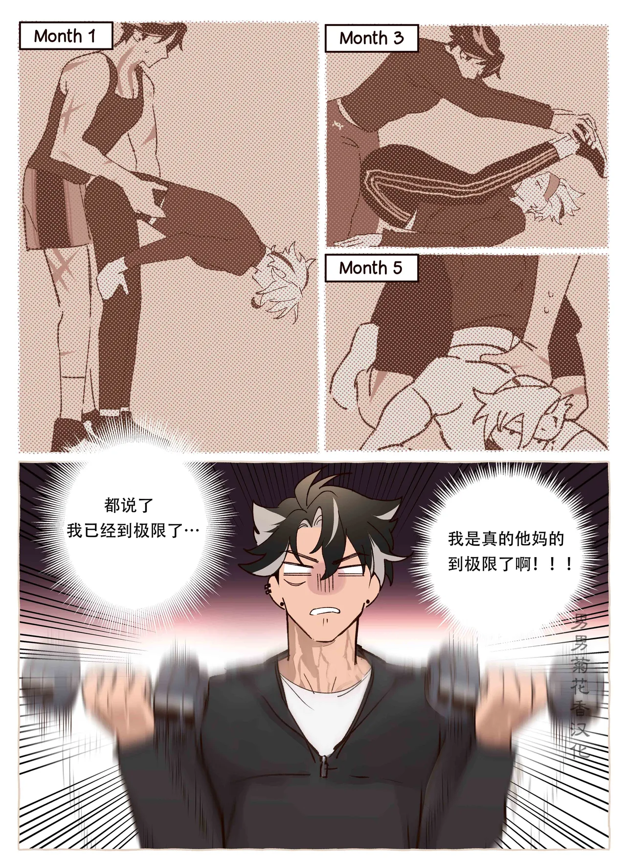 【ecstasy】Personal Trainer AU full comic ｜现代设定私人教练(原神狱审)【chinese】【男男菊花香汉化】 - Page 5