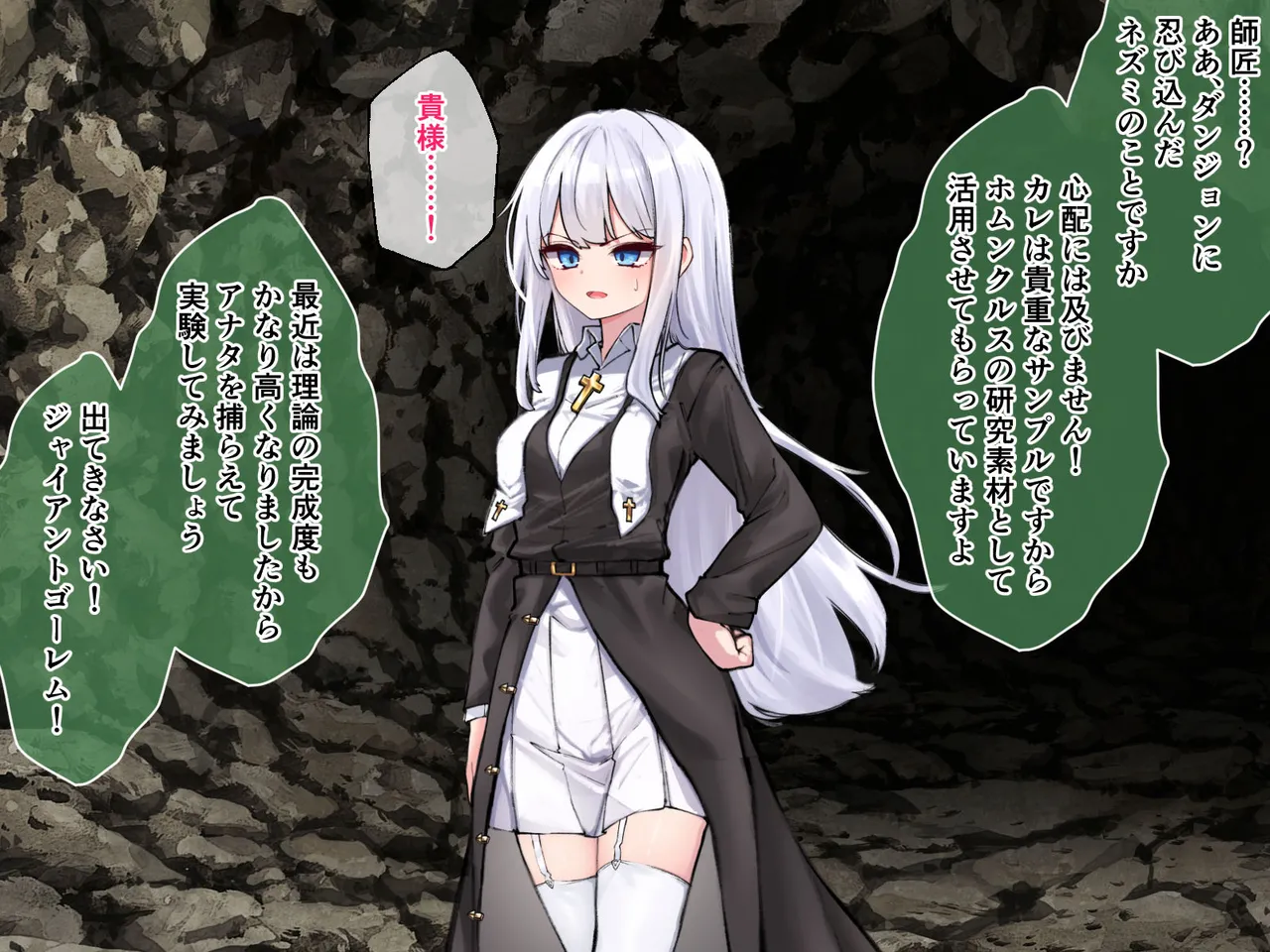 迷宮都市アサイラム CGノベル版 後編 ～聖女は堕ちて子宮で啼く～ - Page 23