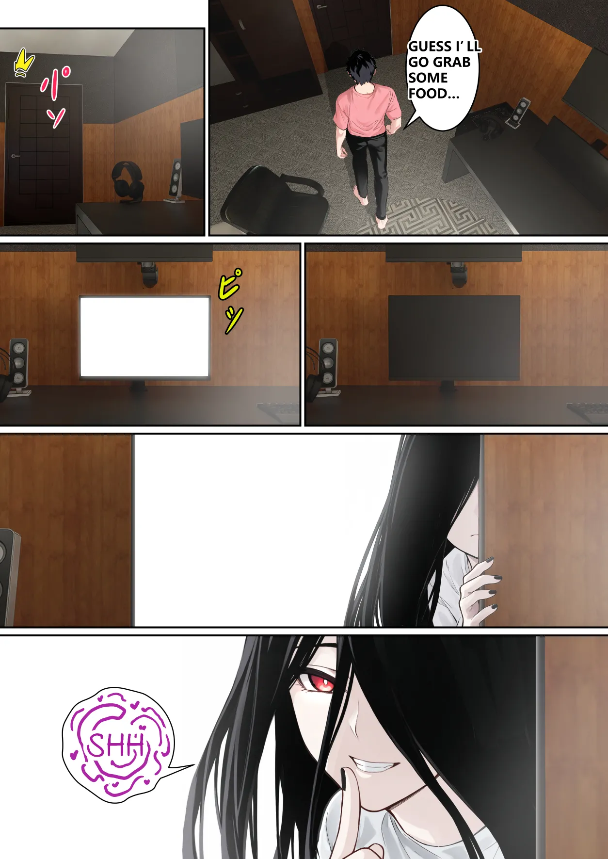 Regarding Sadako Getting Stuck On A Computer Screen - Page 57