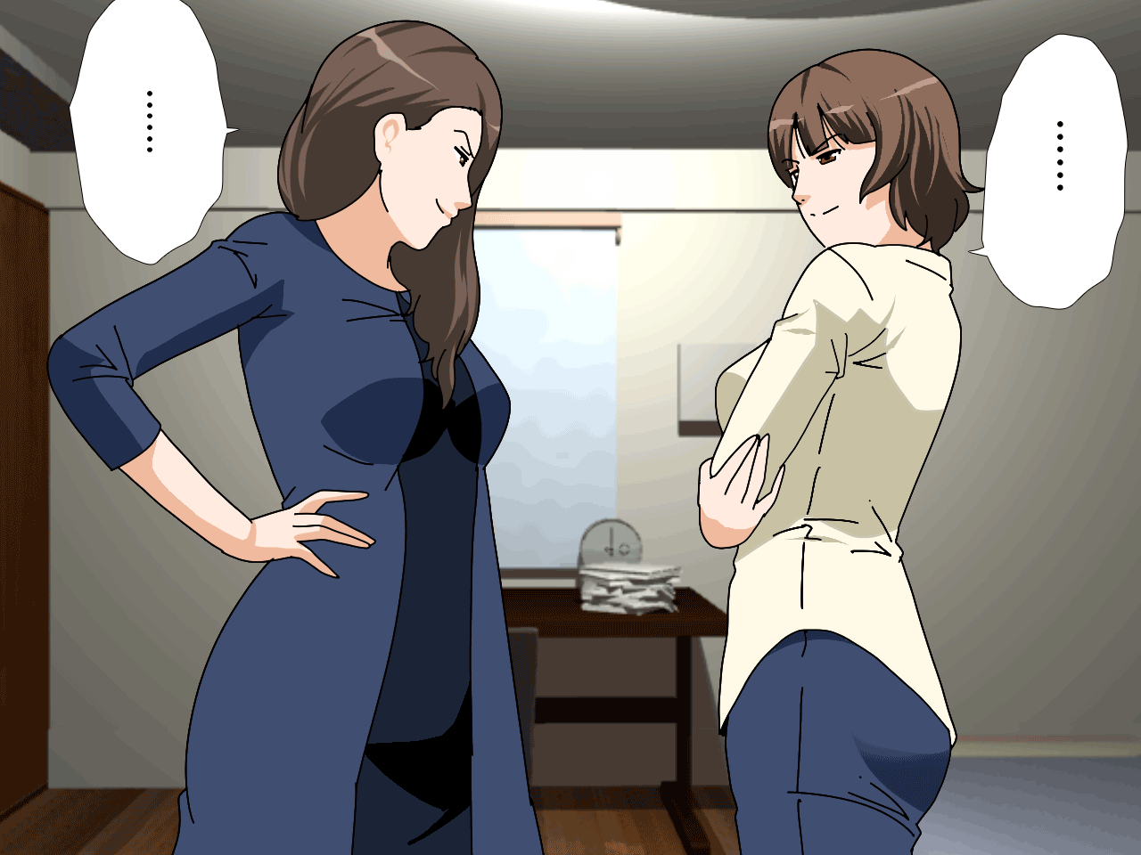 杜戸先生と苫田ママをレズらせて3Pしてみた夜-と…その後の話 - Page 12