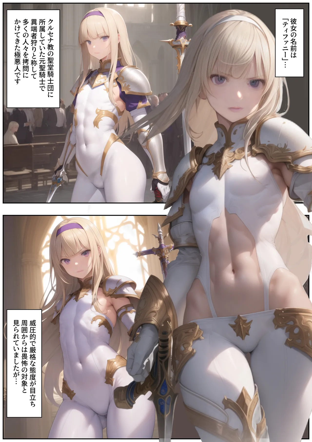売奴家畜化調教4 聖騎士ティファニー - Page 38