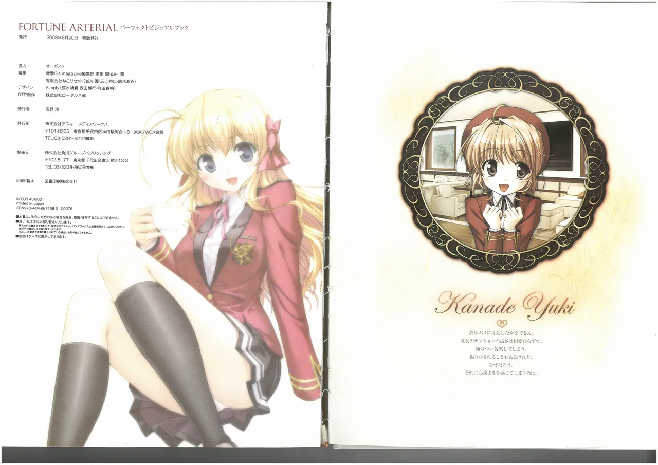 FORTUNE ARTERIAL PERFECT VISUAL BOOK - Page 67