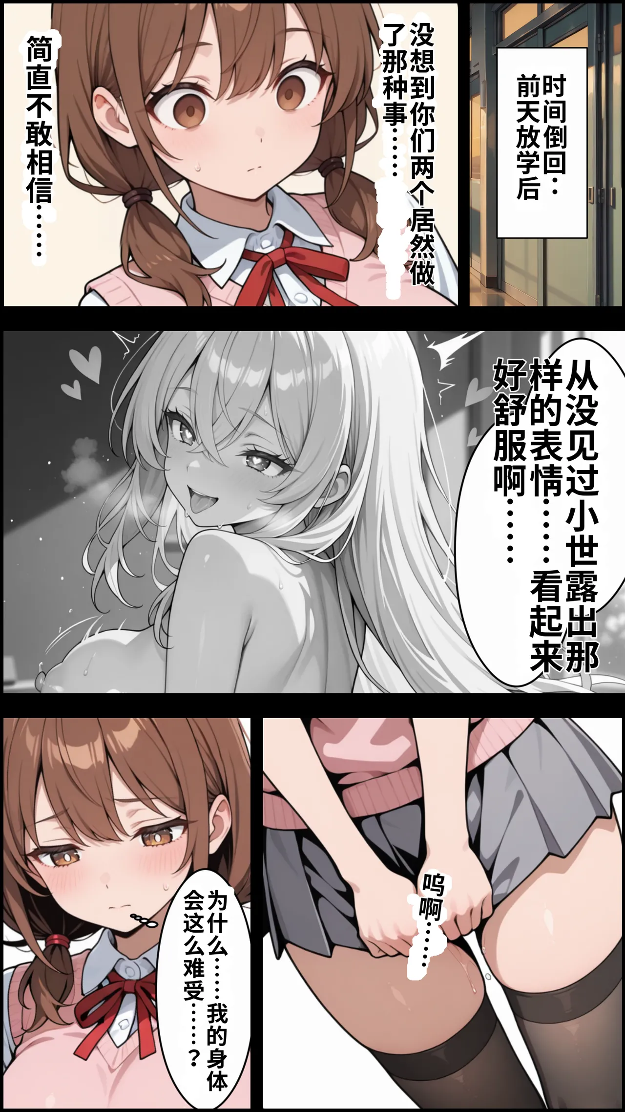 幼馴染をTSさせたので彼女共々堕とす話 - Page 115