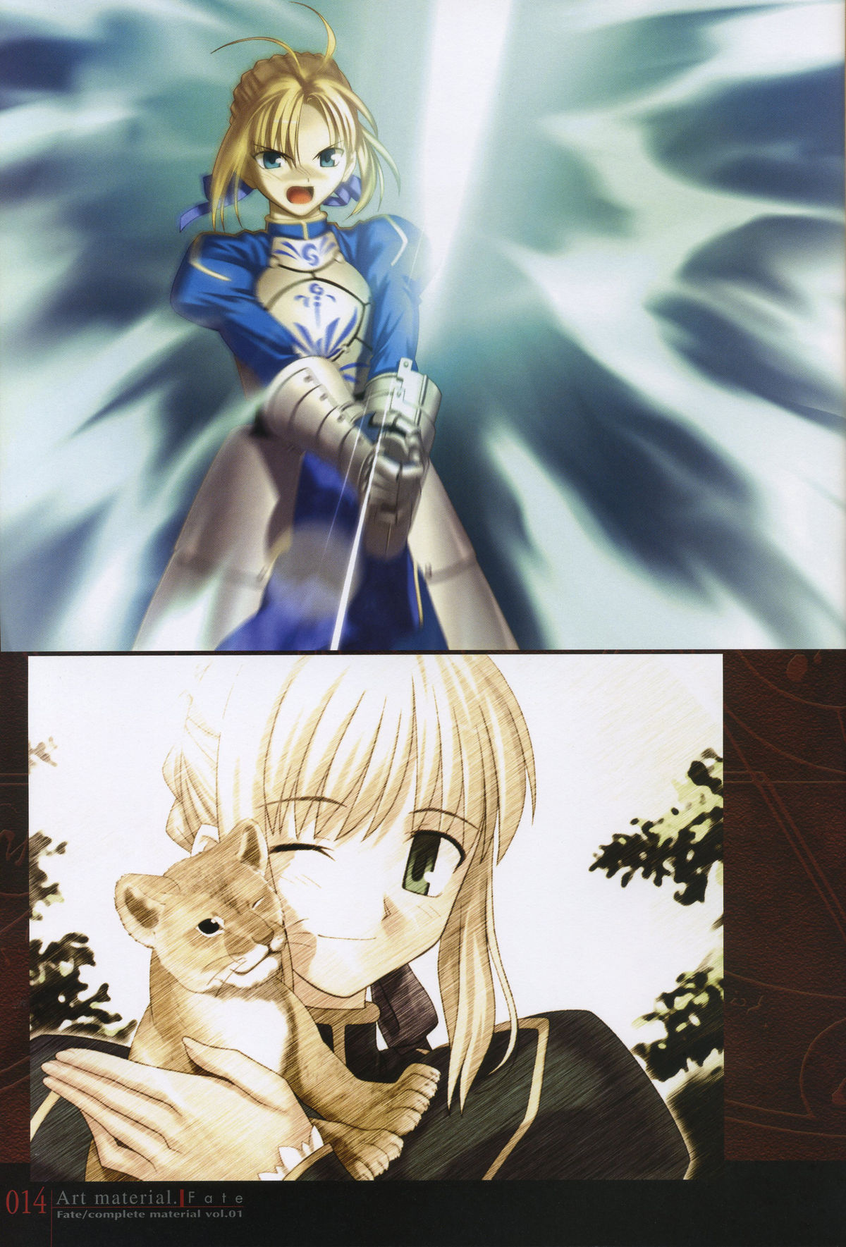 Fate/complete material I - Art material. - Page 19