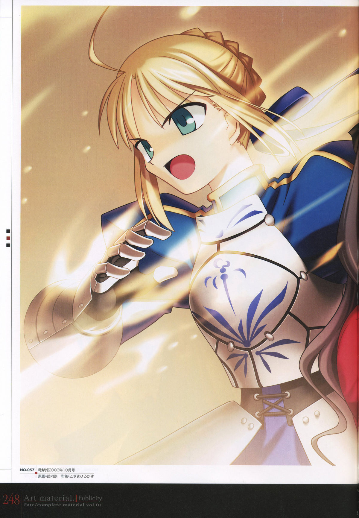 Fate/complete material I - Art material. - Page 253