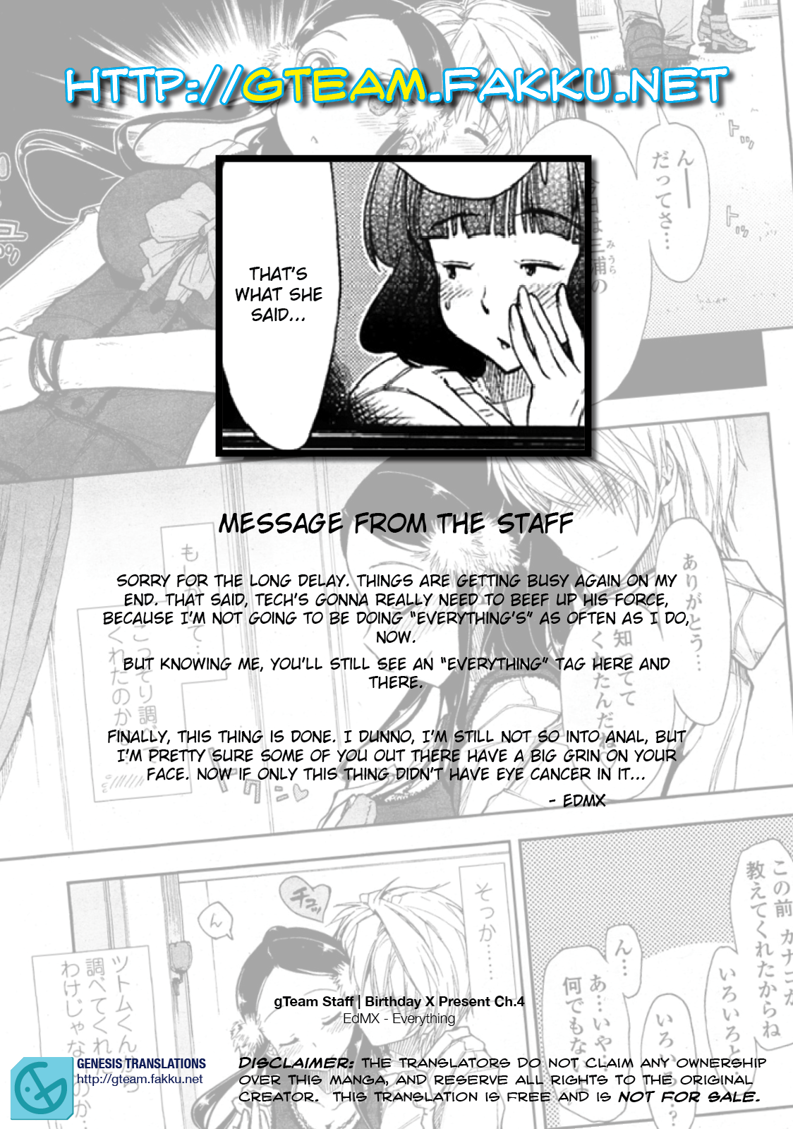 Birthday X Present Ch. 1-4 - Page 78