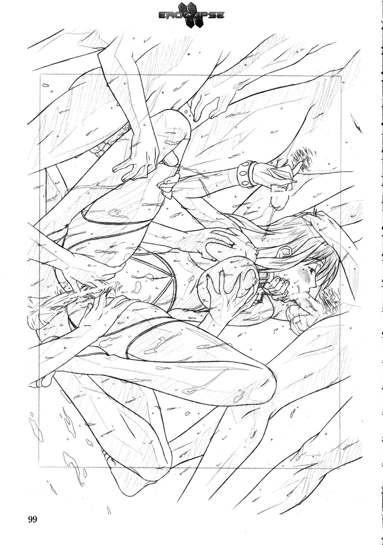 Eroclipse ECLIPSE Genga & Rough Shuu & Omake - Page 101