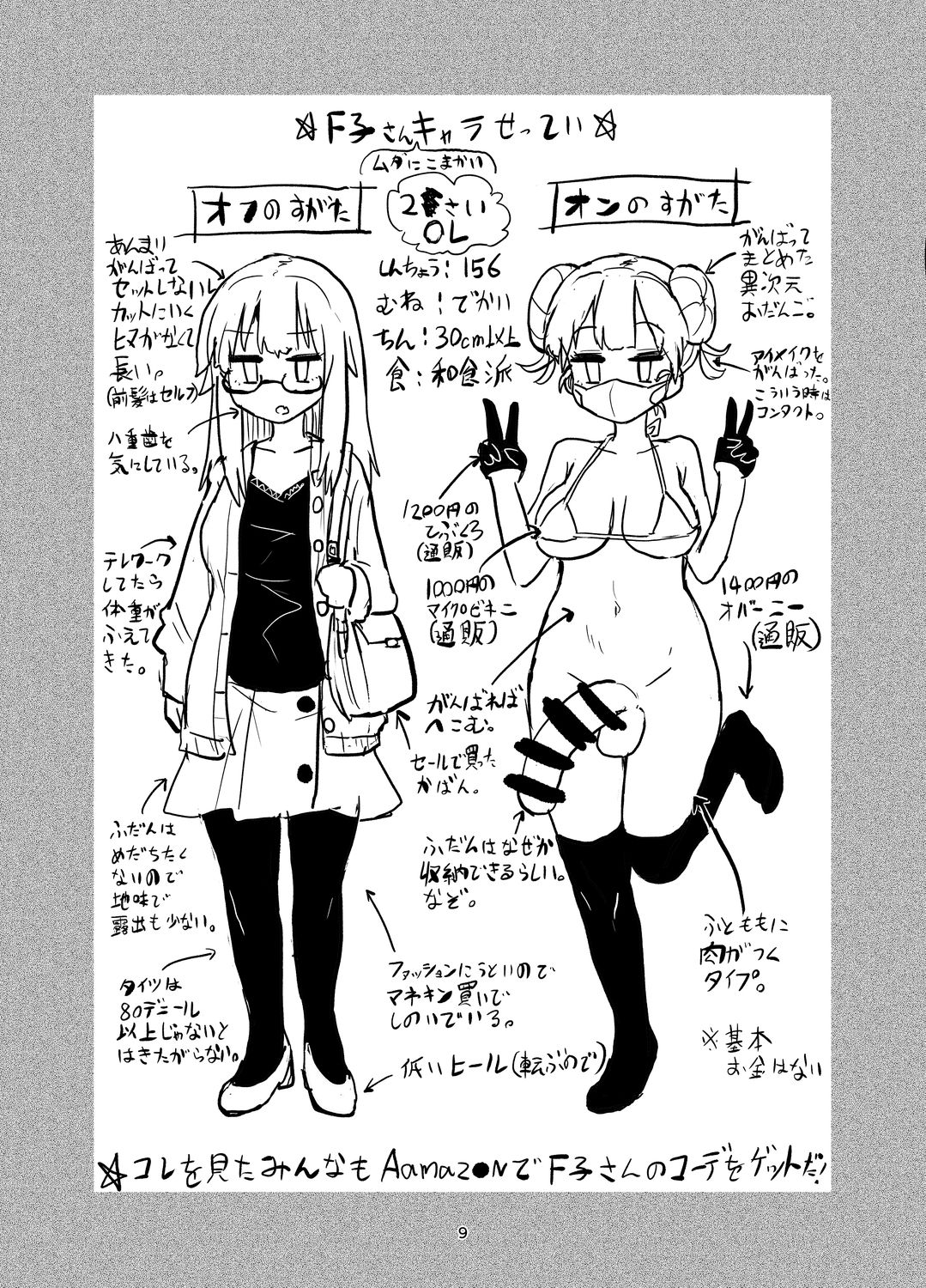 Futanari Onanism - Page 9