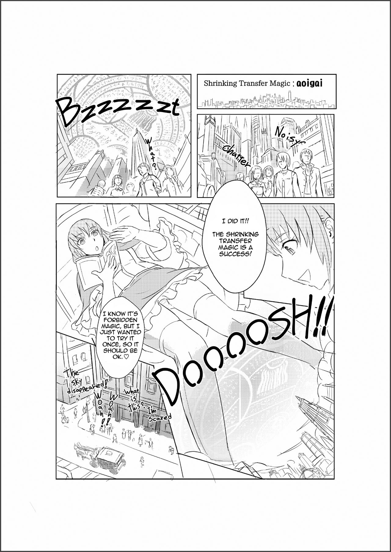 Shrinking Transfer Magic - Page 1
