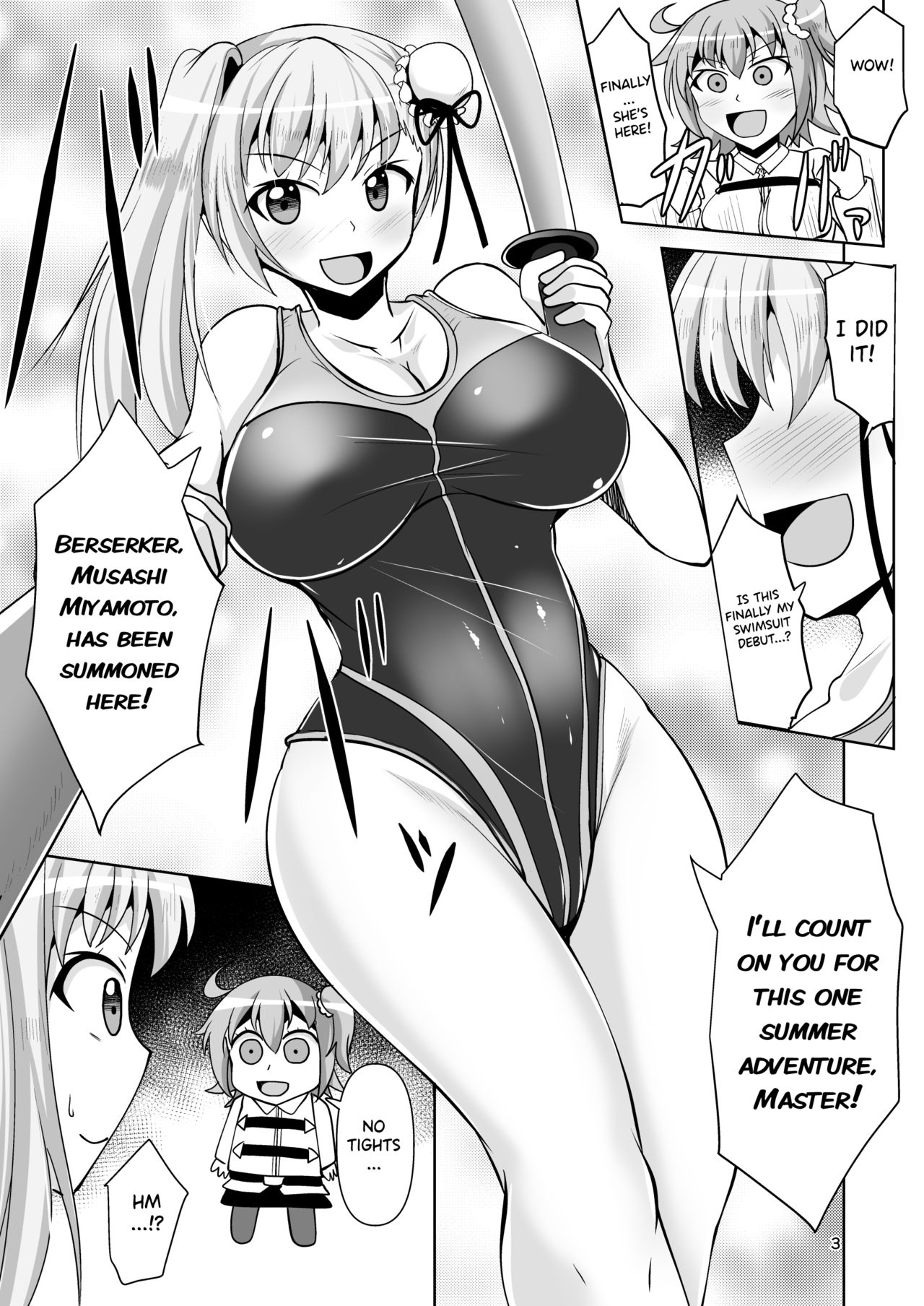 Chaldea Kuro Tights Bu 4 - Page 3