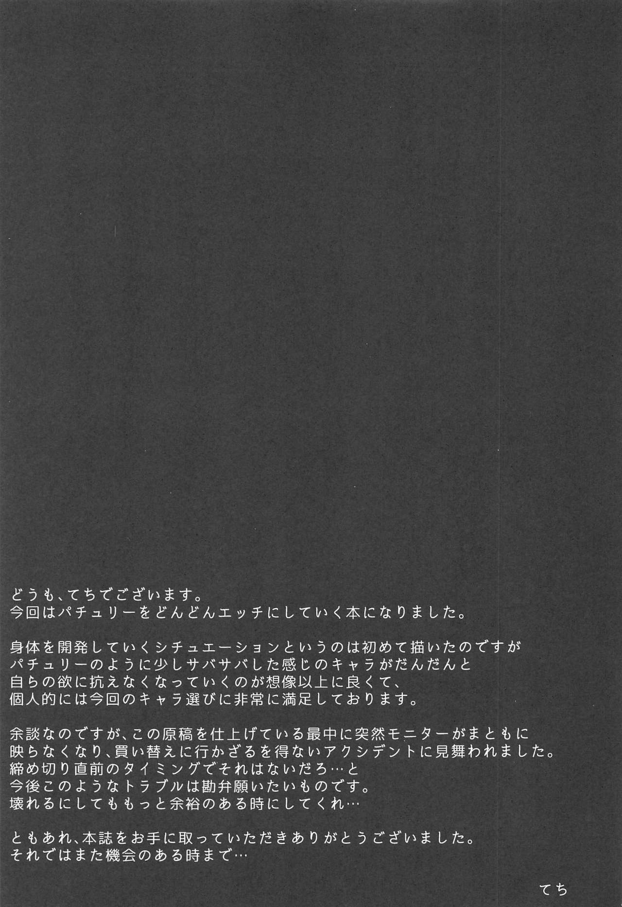 Patchouli Knowledge Kaihatsu Kiroku - Page 24