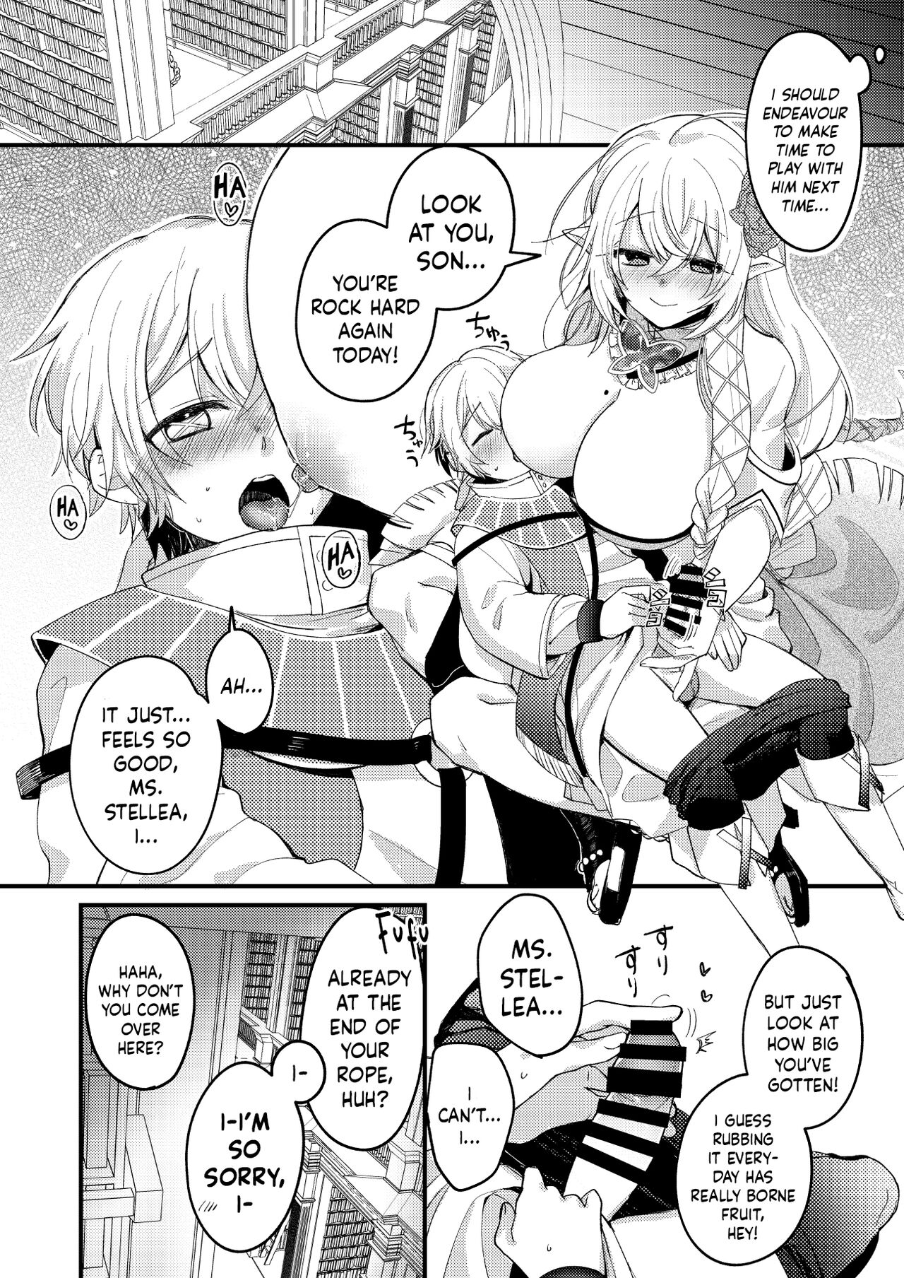 Futanari Stellea x Son - Page 15