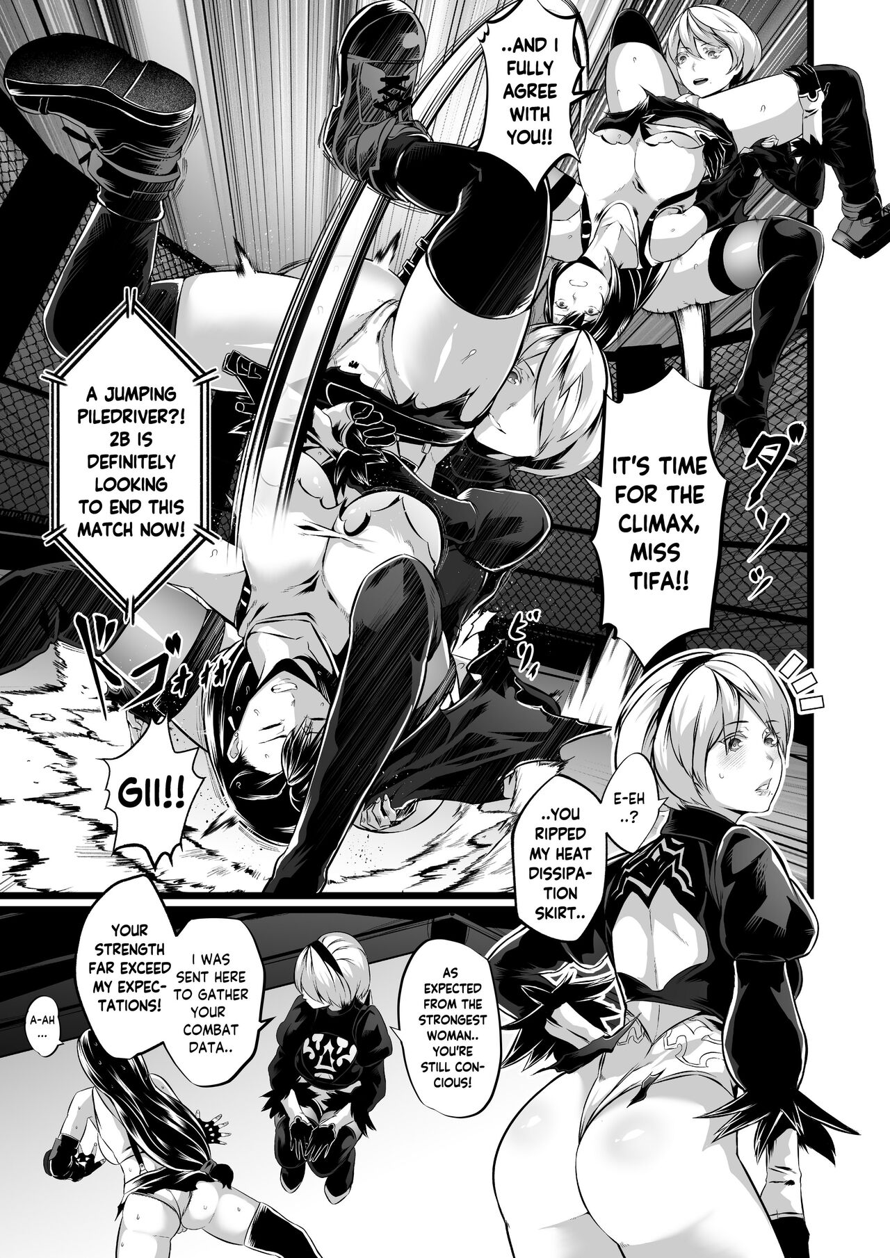 Square off! 2B vs Tifa - Page 32