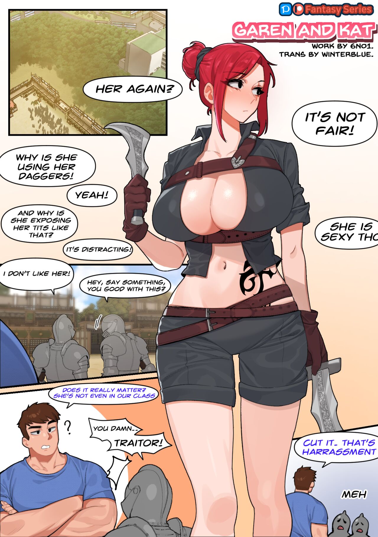 Garen and Kat - Page 1