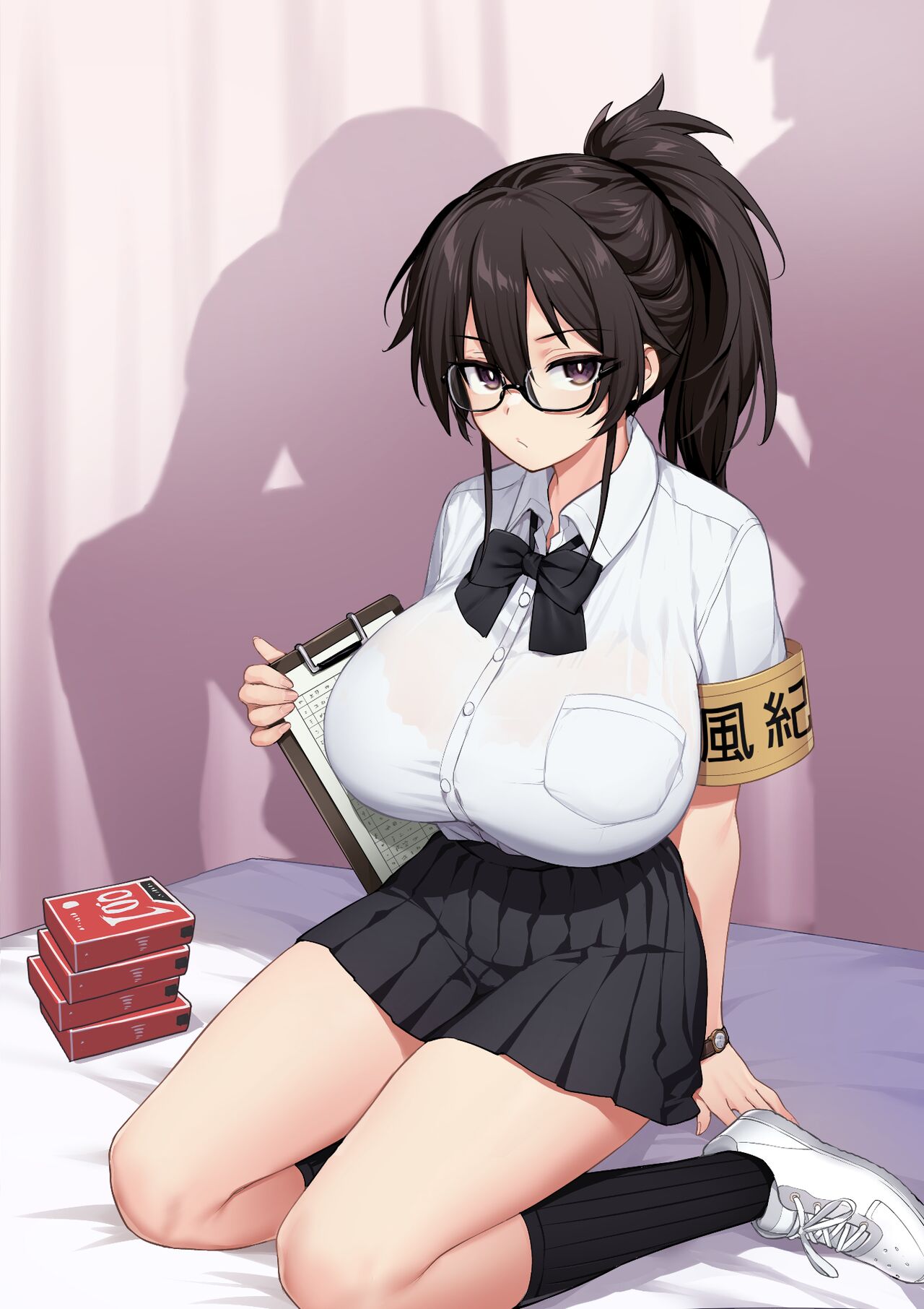 聽說新任風紀委員長胸部很大這回事 - Page 3