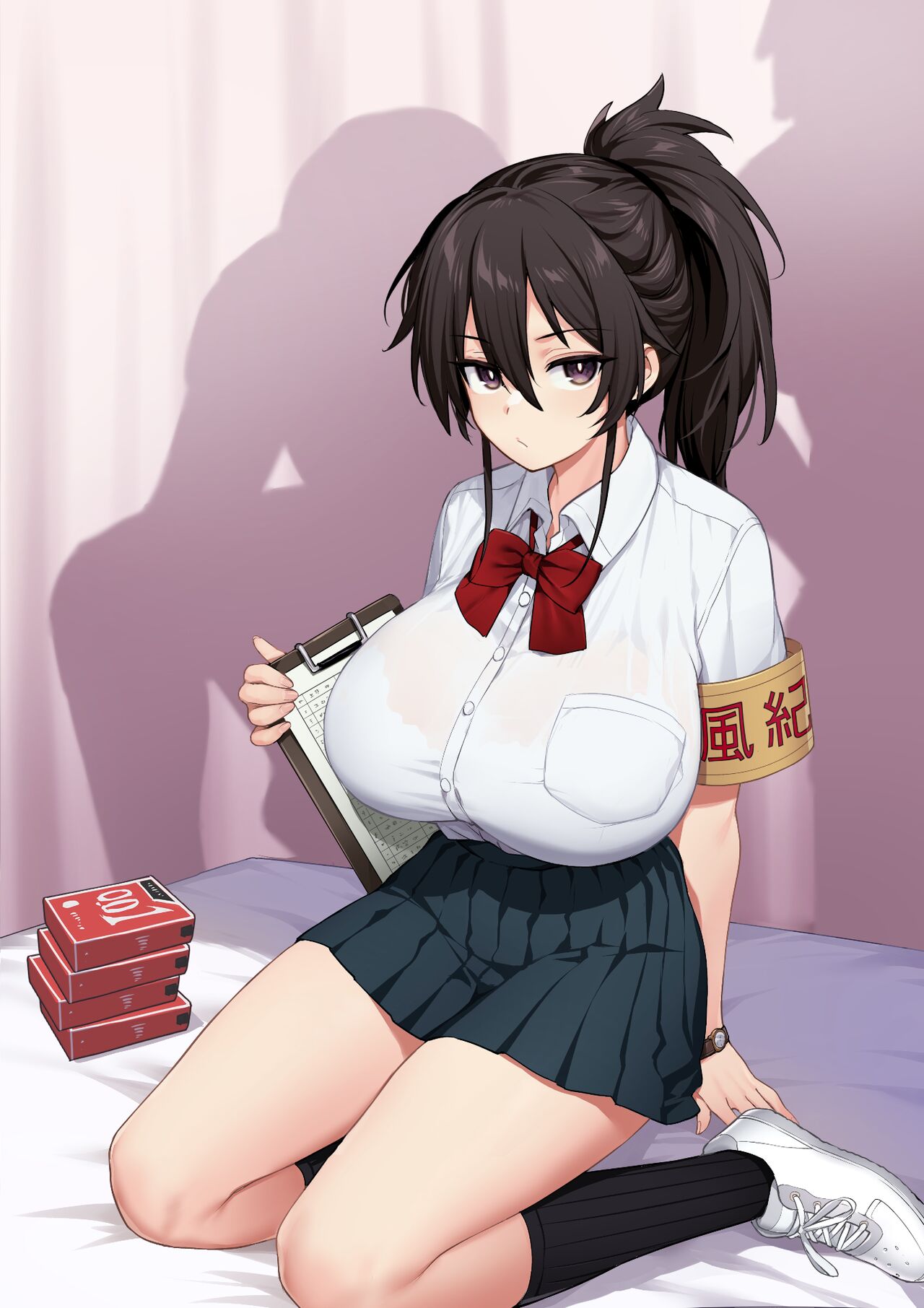 聽說新任風紀委員長胸部很大這回事 - Page 23