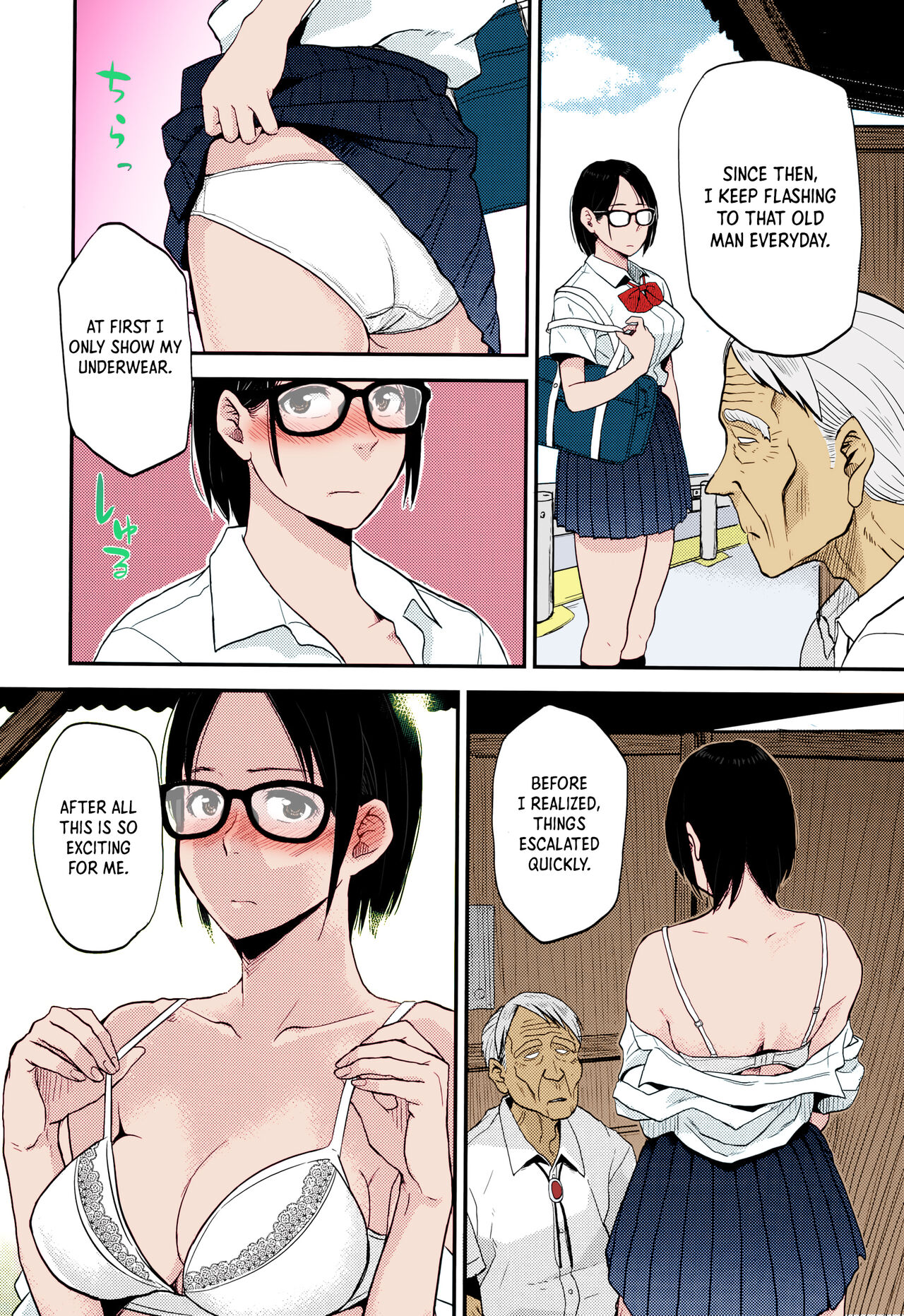Sayako at the Bus Stop! - Page 8
