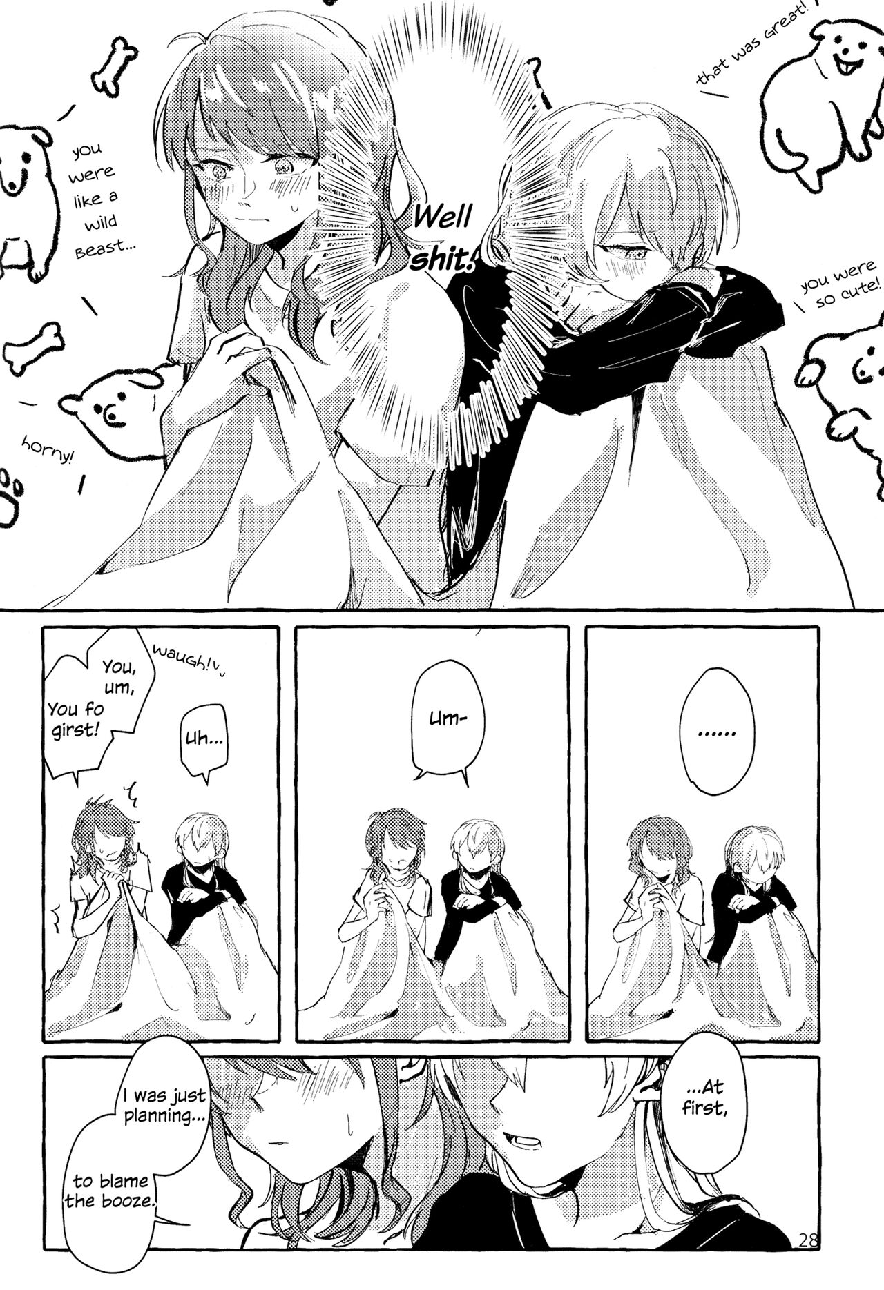 Waruyoi | AyaChisa Drunken Bender - Page 28