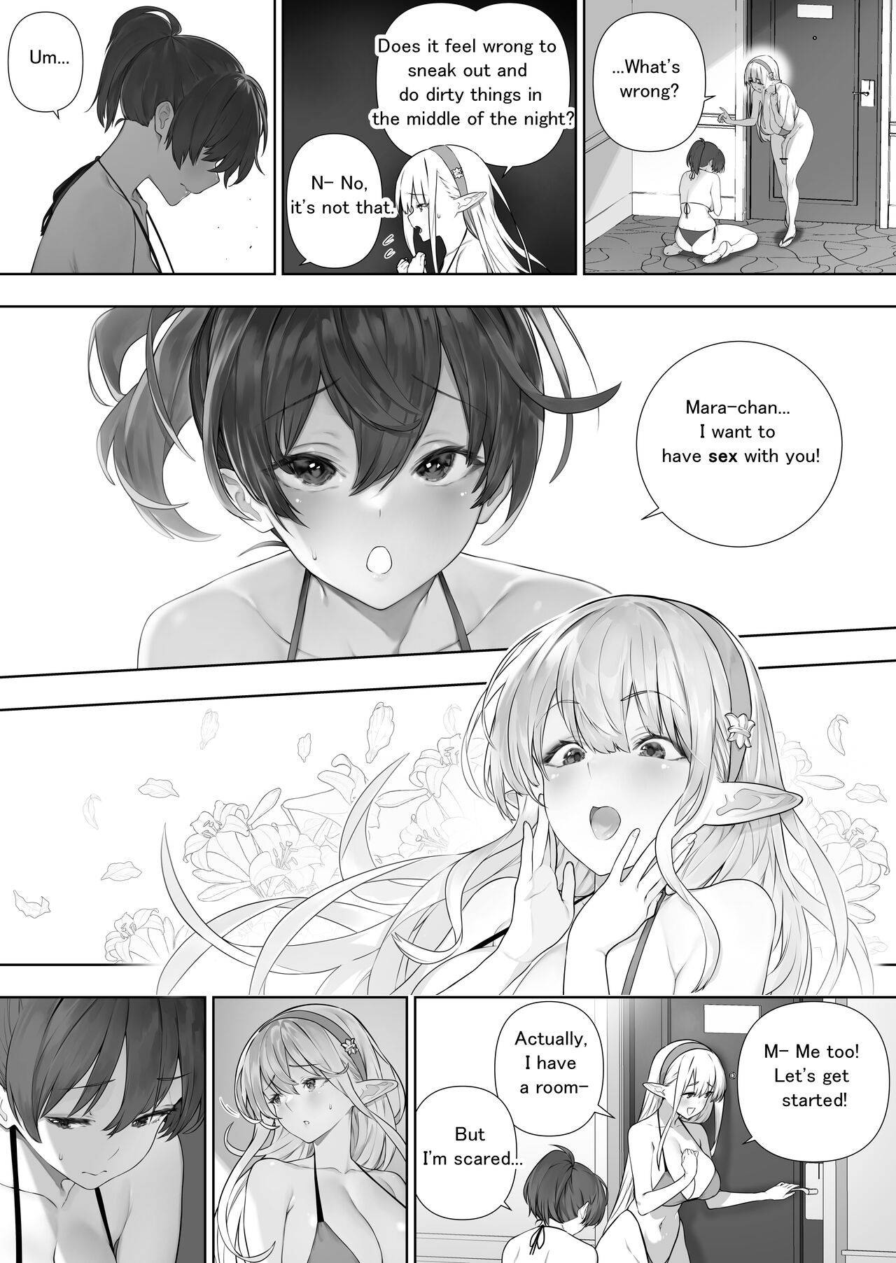 Futanari no Elf - Page 263