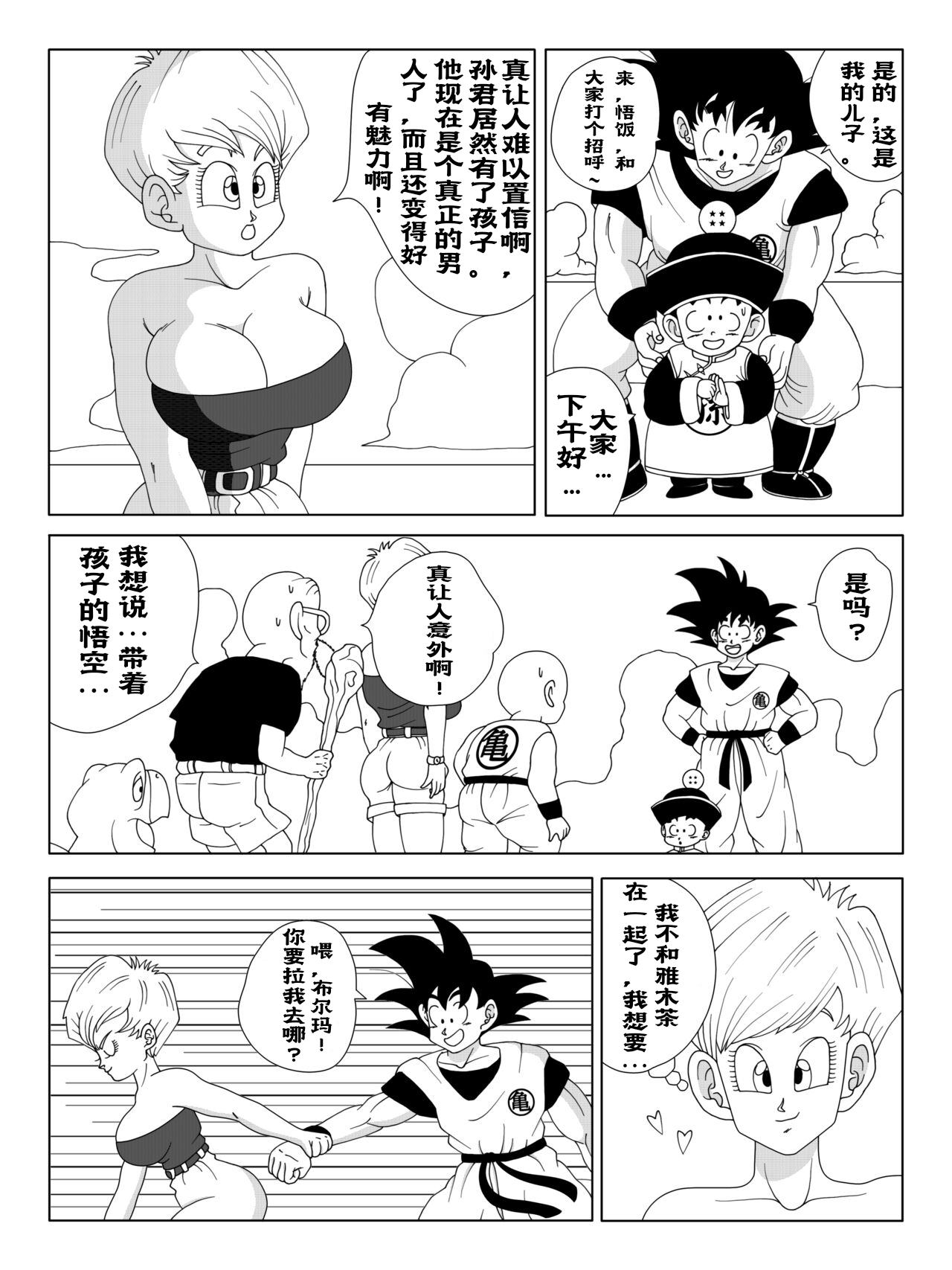 ［人渣罗特］悟空和布尔玛 - Page 2