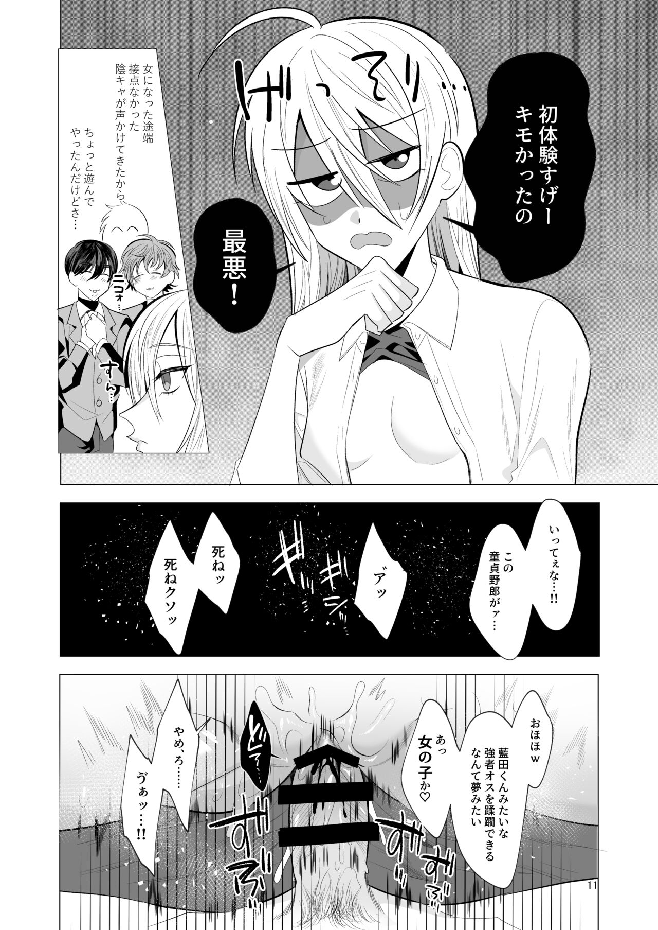 悪友TSーアイダくんはヤリチン・クズ・死にたがりー - Page 10