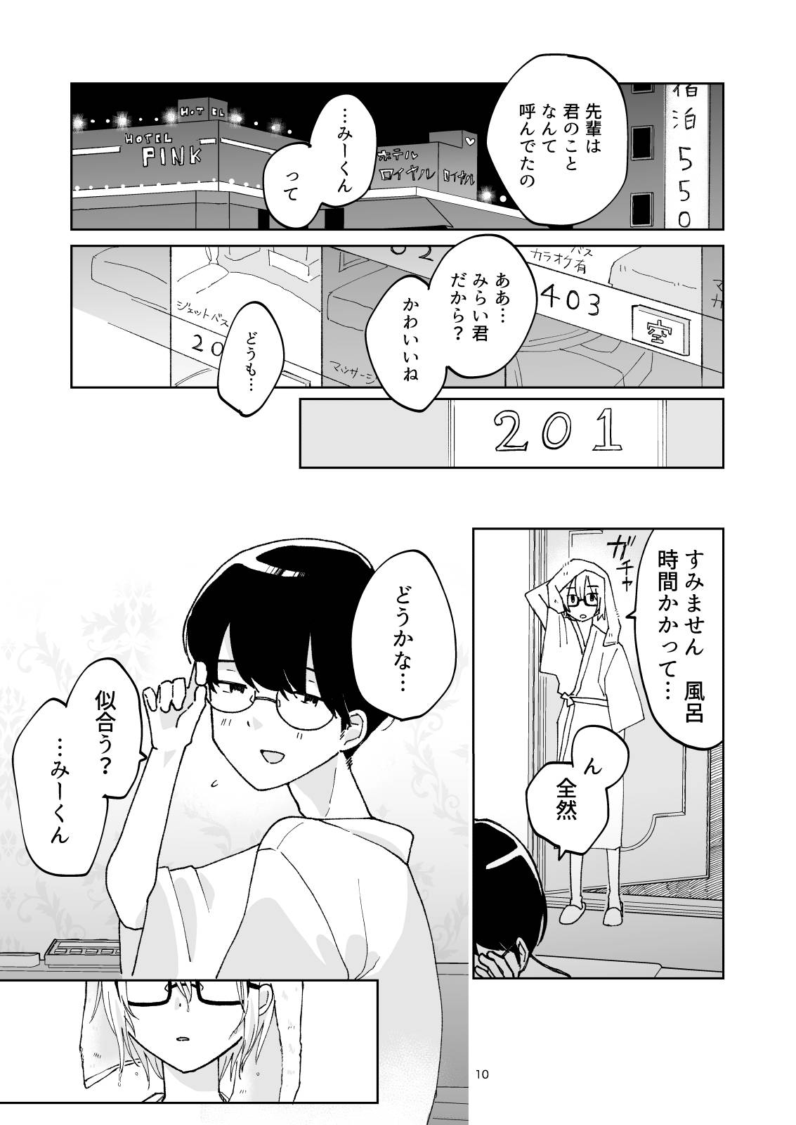 夜のスキマに逃げ出して - Page 10