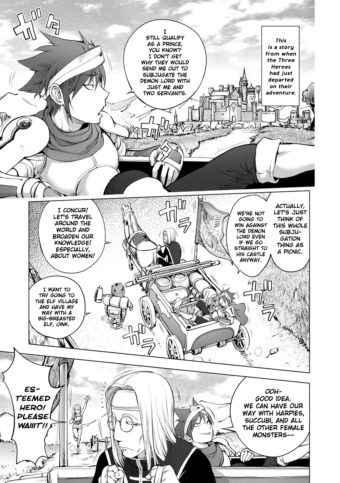 The Three Heroes' Adventures - Page 149