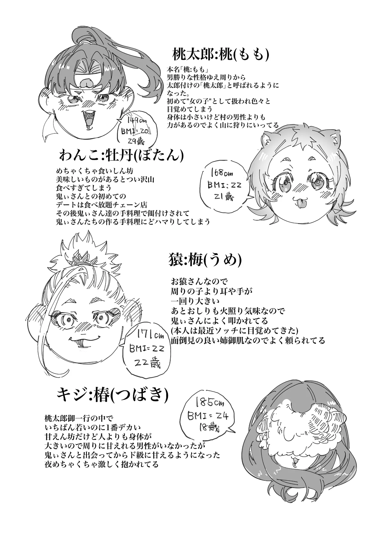 女の子の桃太郎とでかつよ鬼ぃさん - Page 37