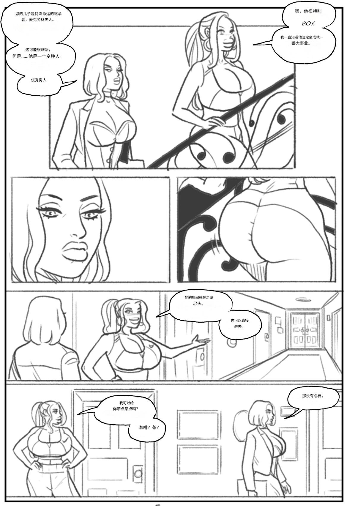 Emma Frost bimbofication 个人机翻 - Page 6