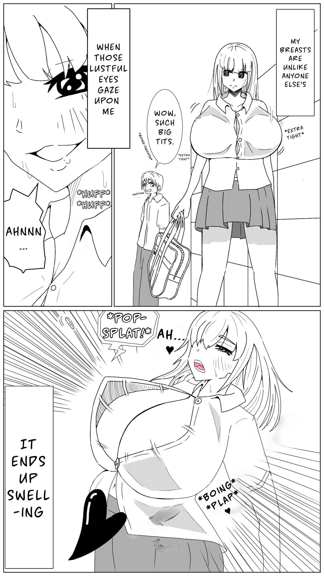 Slender Breast Game - Page 1