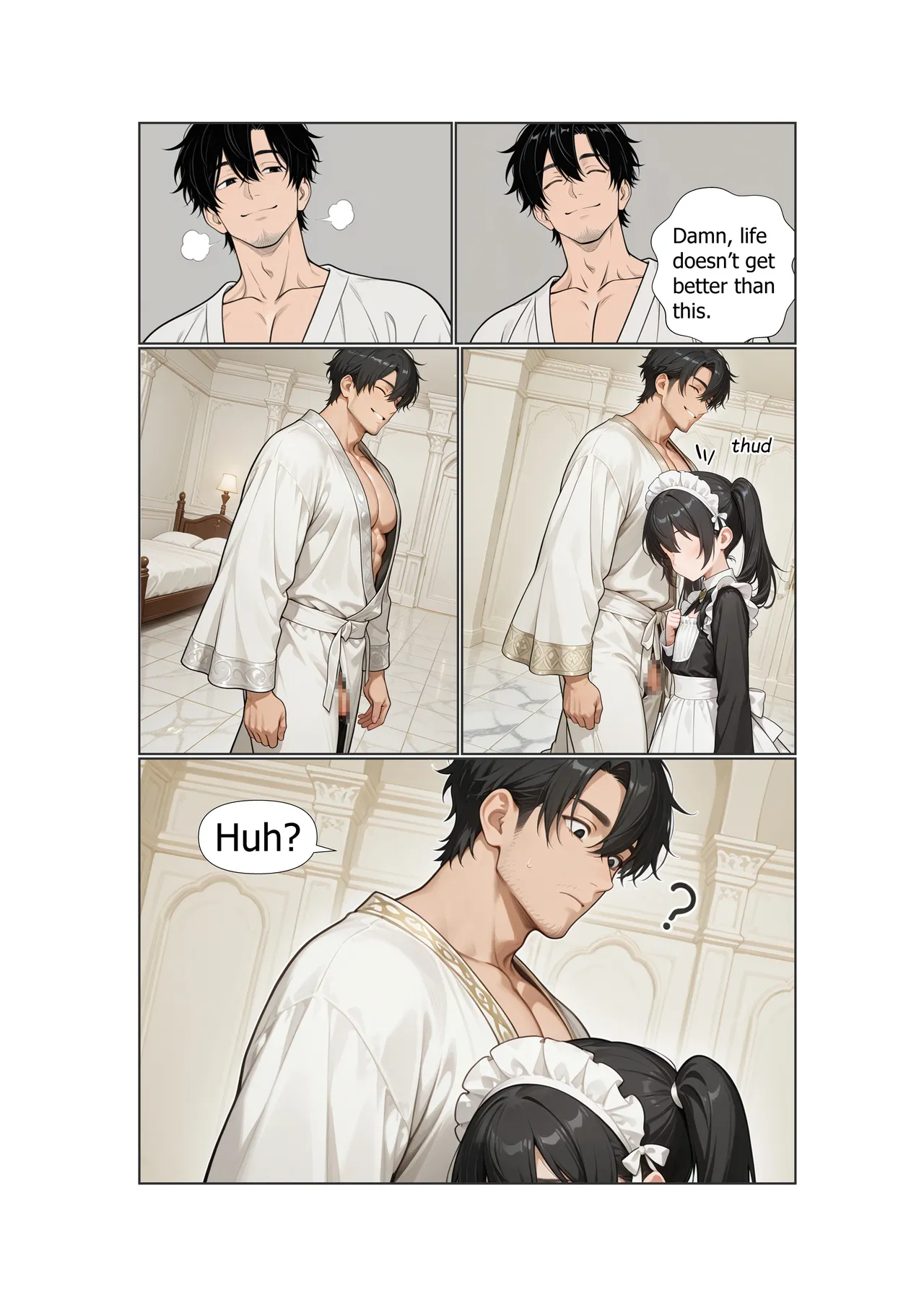 Stranded Harem | Chapter 1: The Morning She Withheld - Page 28