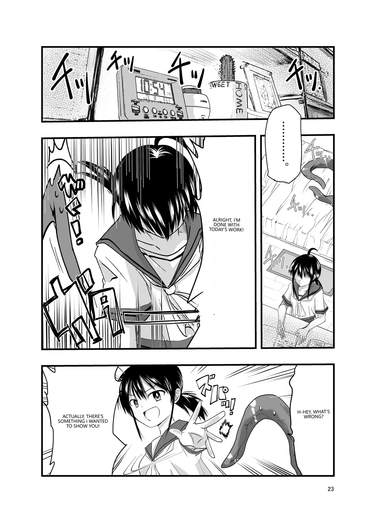 tentacle routine - Page 22