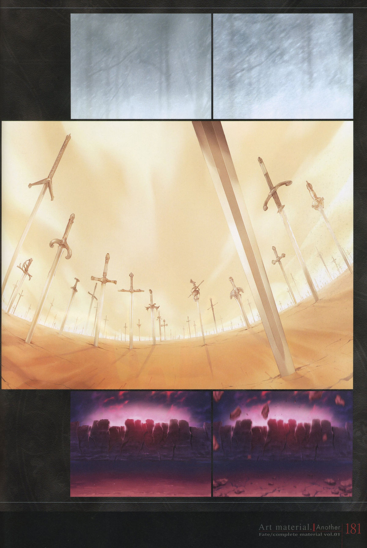 Fate/complete material I - Art material. - Page 186