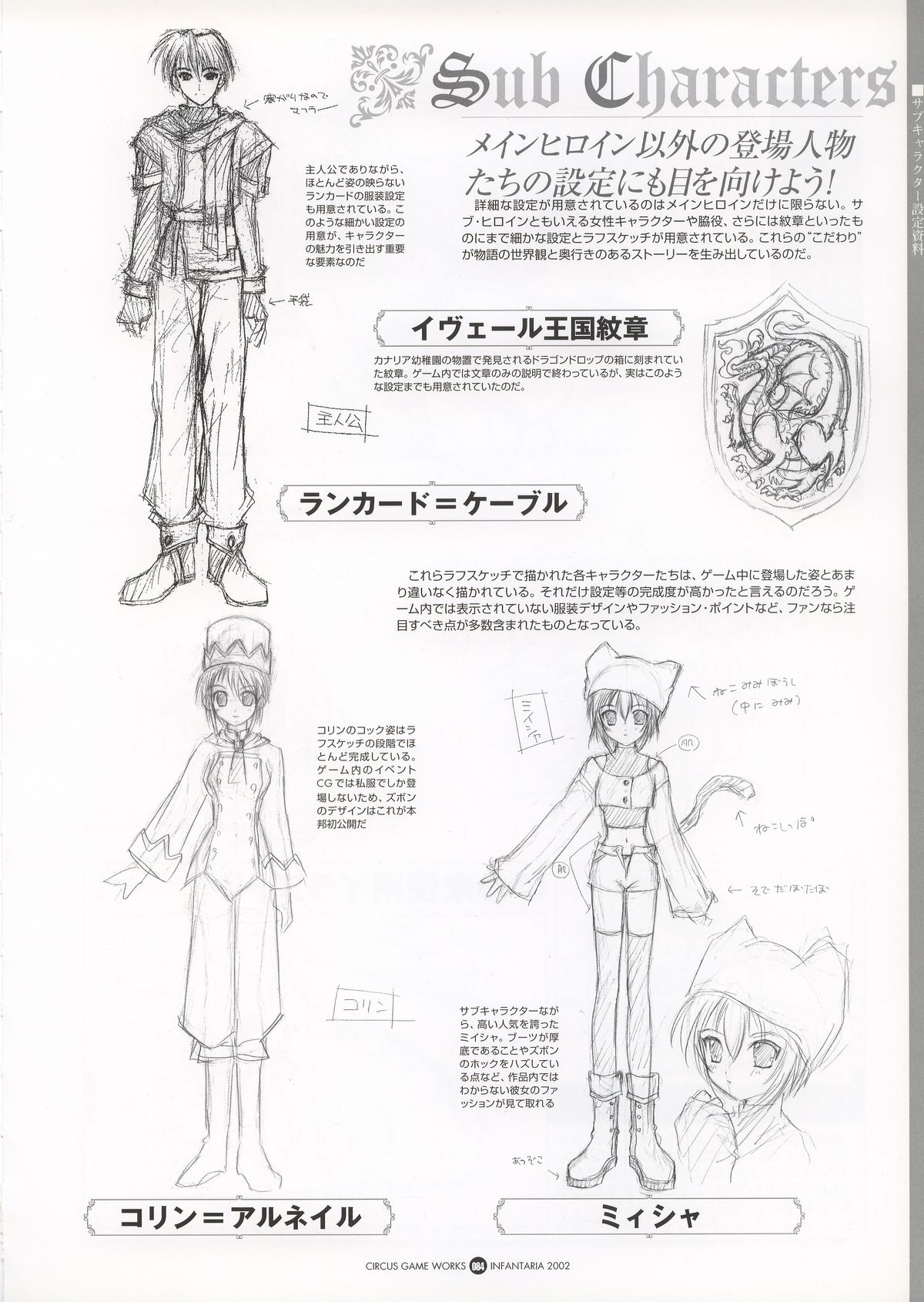 Infantaria ～インファンタリア～ 設定原画集 - Page 90