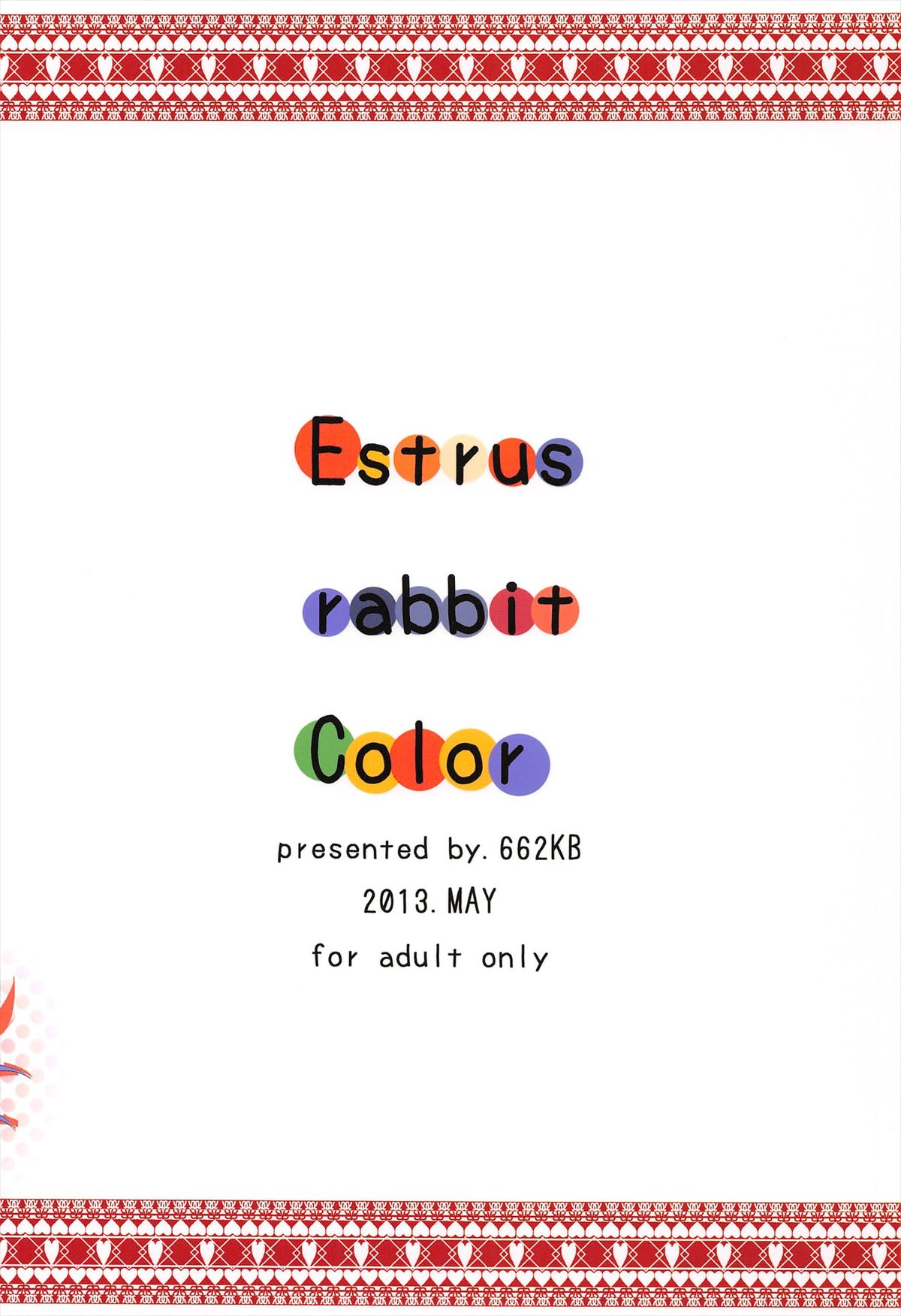 Estrus rabbit Color - Page 20