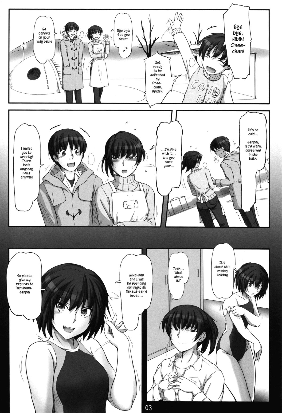 Senpai tte Ecchi Desu Ne - Page 3