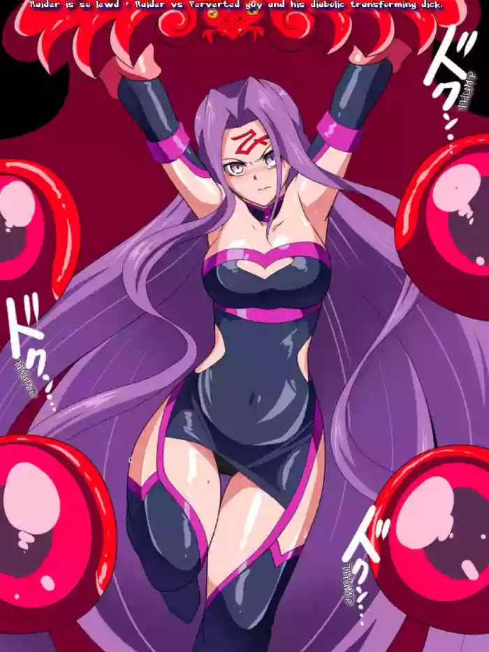 Rider-san wa Eroi + Rider VS HENTAI Onii-san Ma no Henkei Chinpo | Raider is so lewd + Raider vs Perverted guy and his diabolic transforming dick