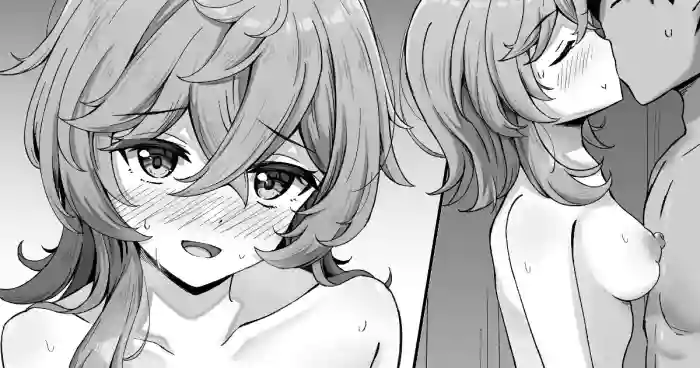 Flirting with Collei Manga gallery cover featuring collei from genshin impact