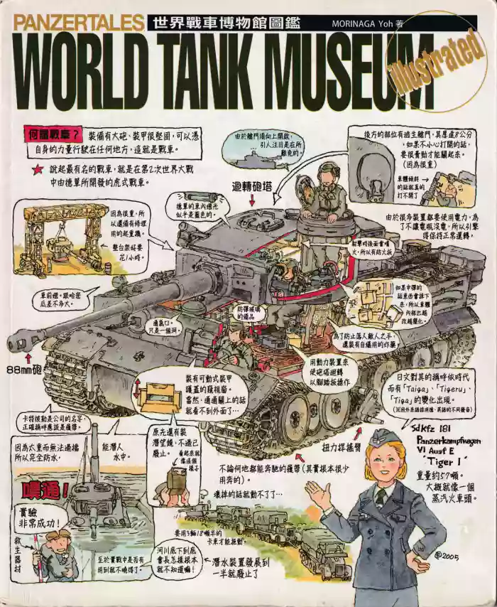 世界戰車博物館圖鑑(2009台版)  PANZERTALES WORLD TANK MUSEUM illustrated