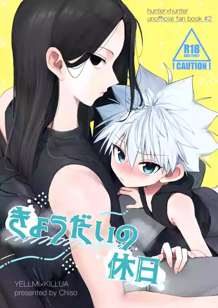 Kyou Dai no Kyuujitsu gallery cover featuring illumi zoldyck from hunter x hunter