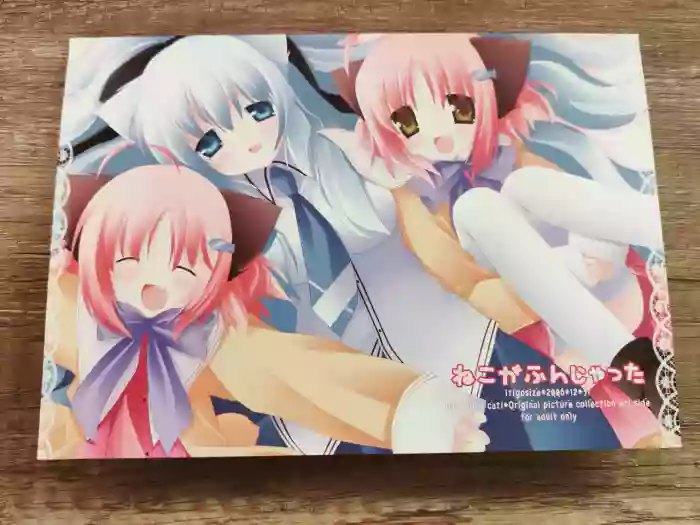 Neko Kawaigari! Original Picture And Rough Sketches Book