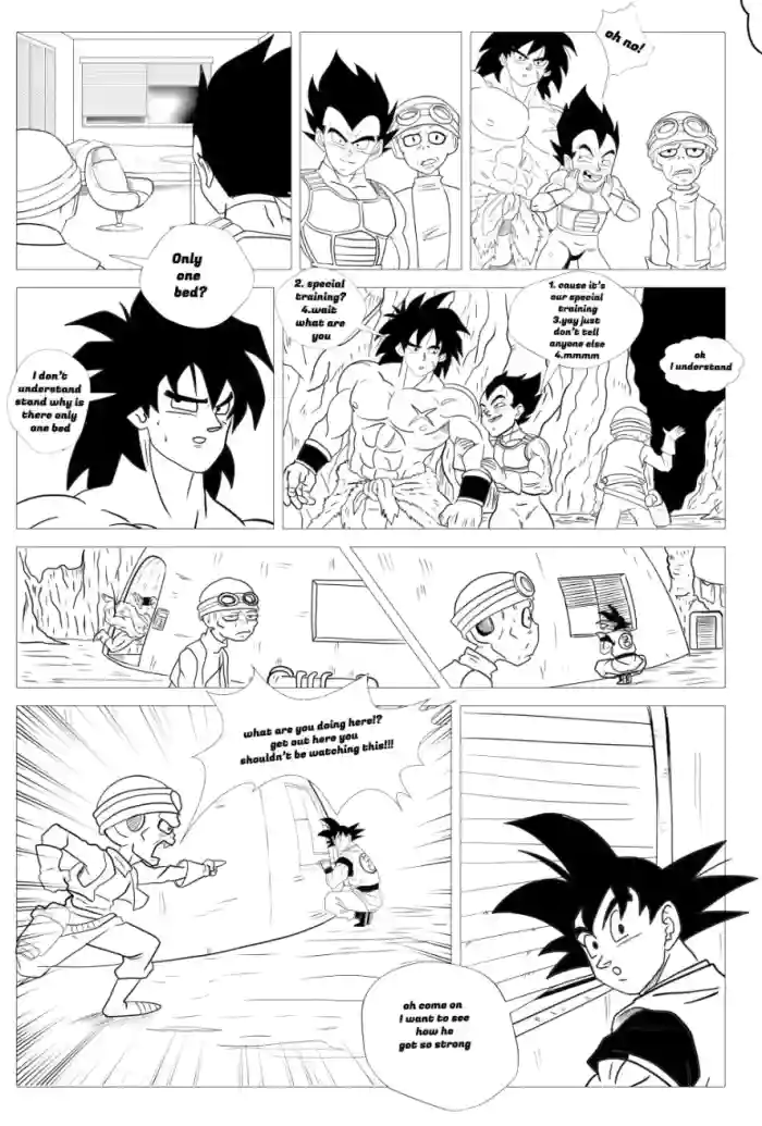 Len special training. gallery cover featuring vegeta from fairy tail