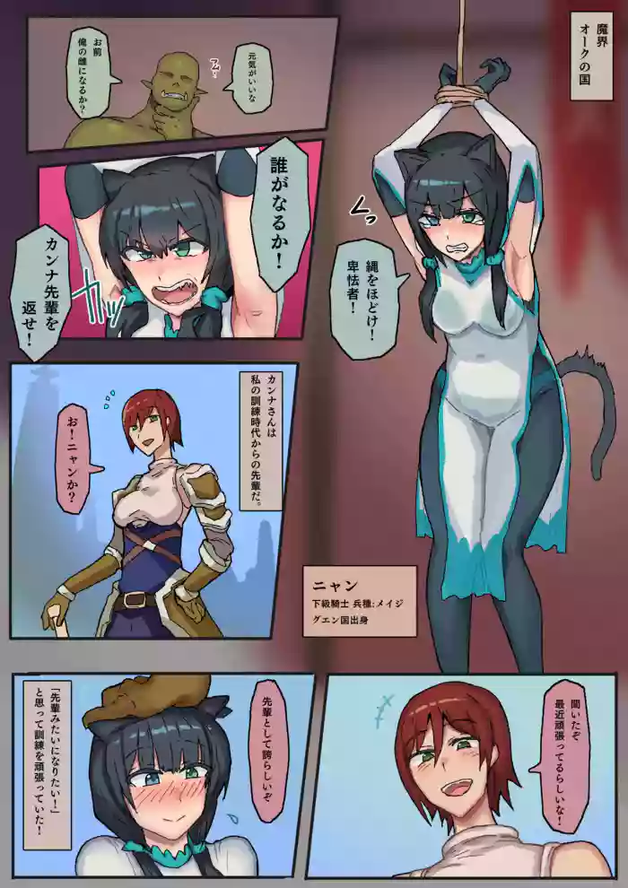 オークに捕まった先輩に会うため頑張る話 gallery cover