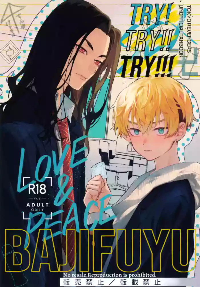 TRY! TRY!! TRY!!! gallery cover featuring chifuyu matsuno from tokyo revengers