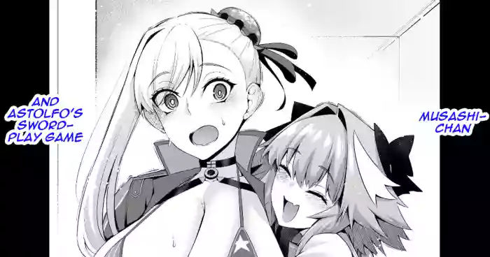 [Ankoman] Musashi-chan, Astolfo to Chanbara Gokko | Musashi-chan and astolfo's swordplay game (Fate/Grand Order) [English]