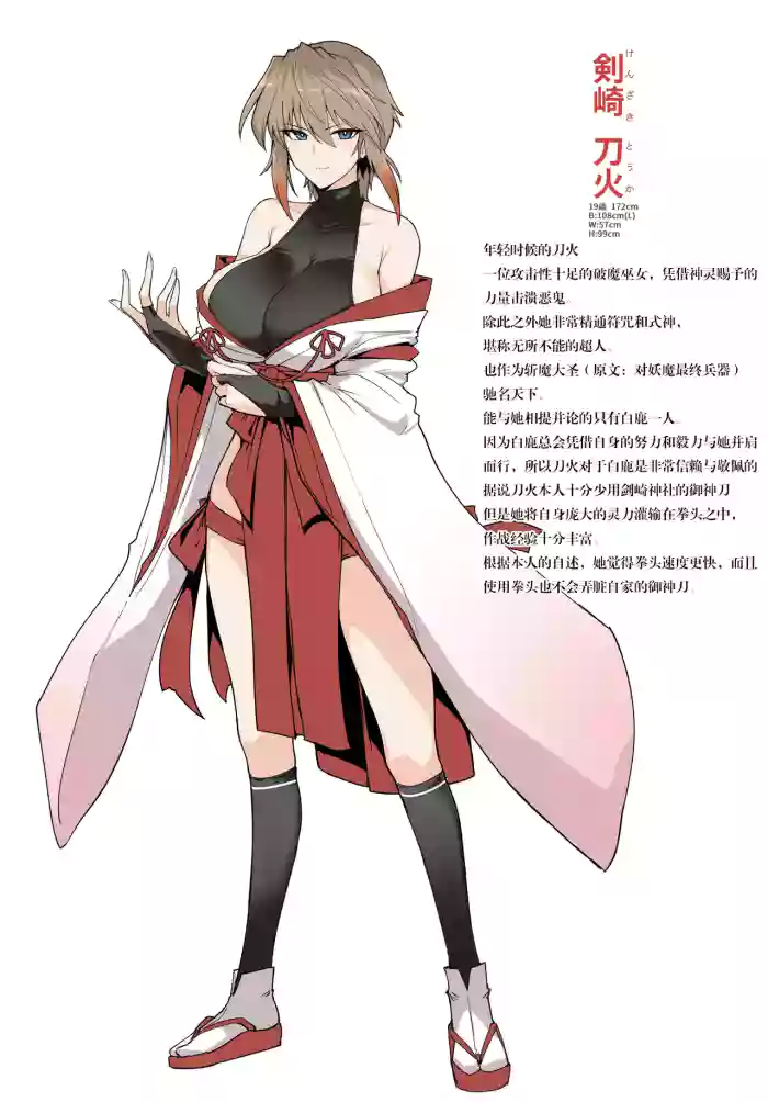 Hama no Miko Chotto Mousou Chara Settei