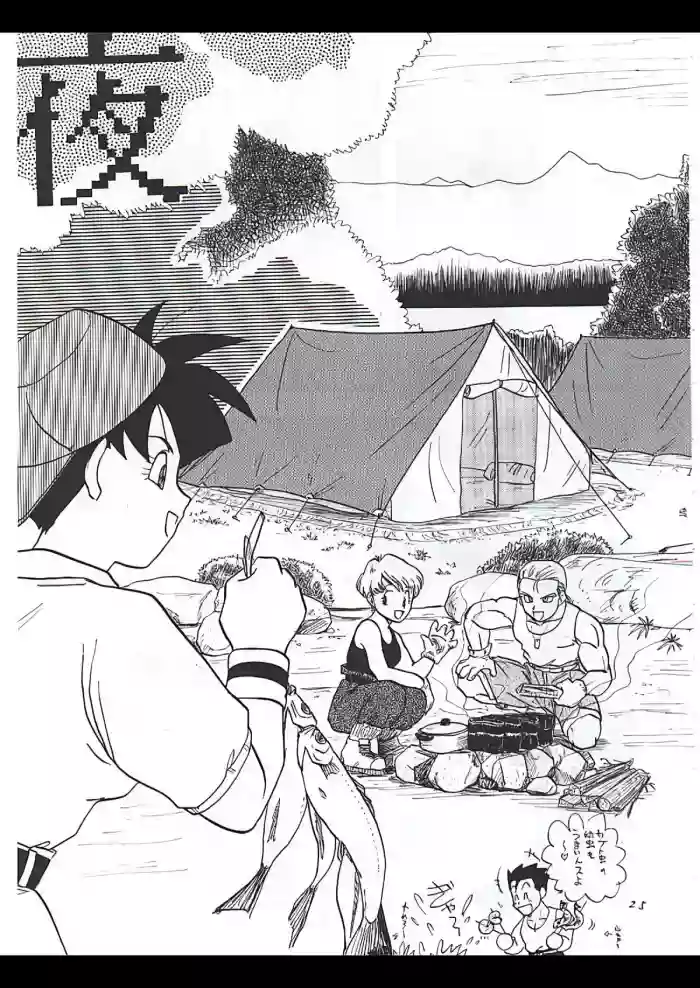 Dragon Ball Camp gallery cover featuring videl from dragon ball z