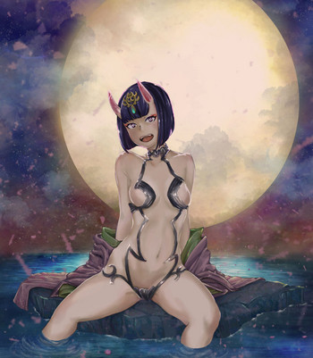 Shuten Douji-chan Matome gallery cover featuring shuten douji from fate grand order