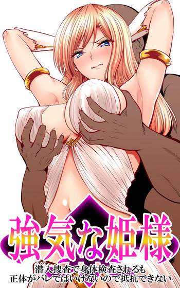 Tsuyoki na Hime-sama - Sennyuu Sousa de Shintai Kensa Sareru mo Shoutai ga Barete wa Ikenai node Teikou Dekinai